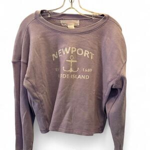 Newport Women's Purple and Brown Sweatshirt